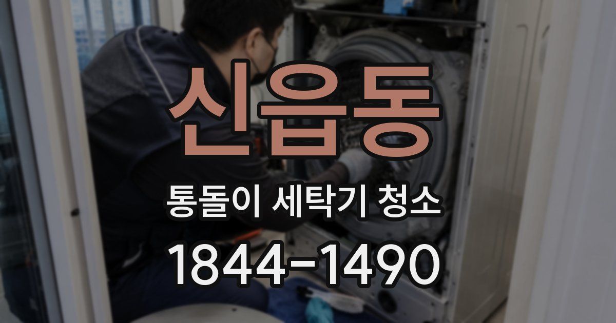 신읍동 통돌이 세탁기 청소