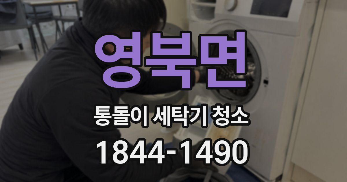 영북면 통돌이 세탁기 청소