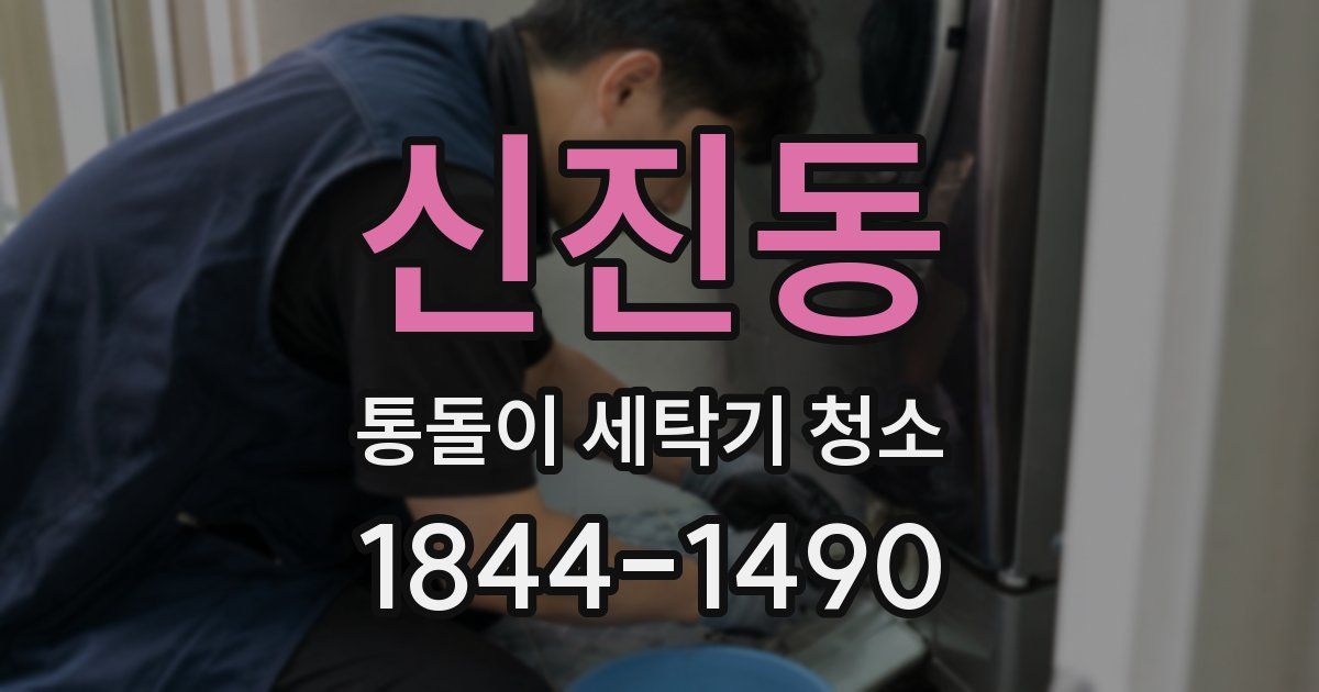 신진동 통돌이 세탁기 청소