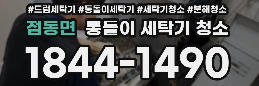 점동면 통돌이 세탁기 청소