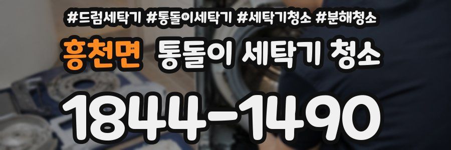흥천면 통돌이 세탁기 청소