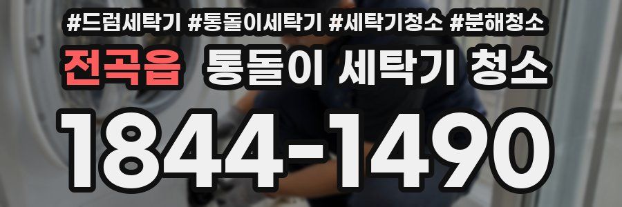 전곡읍 통돌이 세탁기 청소