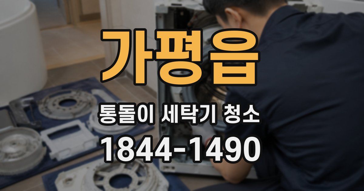 가평읍 통돌이 세탁기 청소