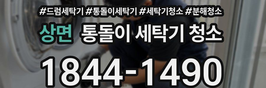 상면 통돌이 세탁기 청소