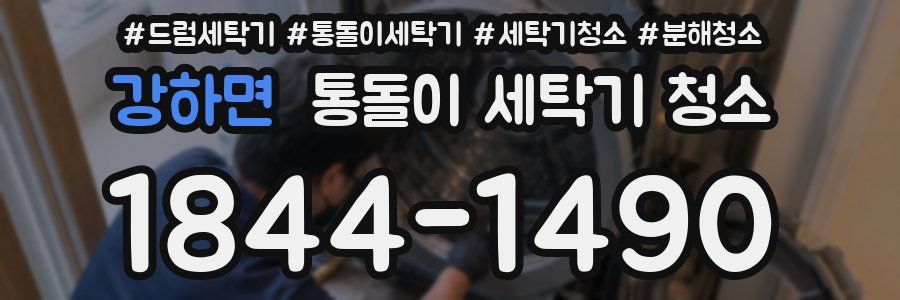 강하면 통돌이 세탁기 청소