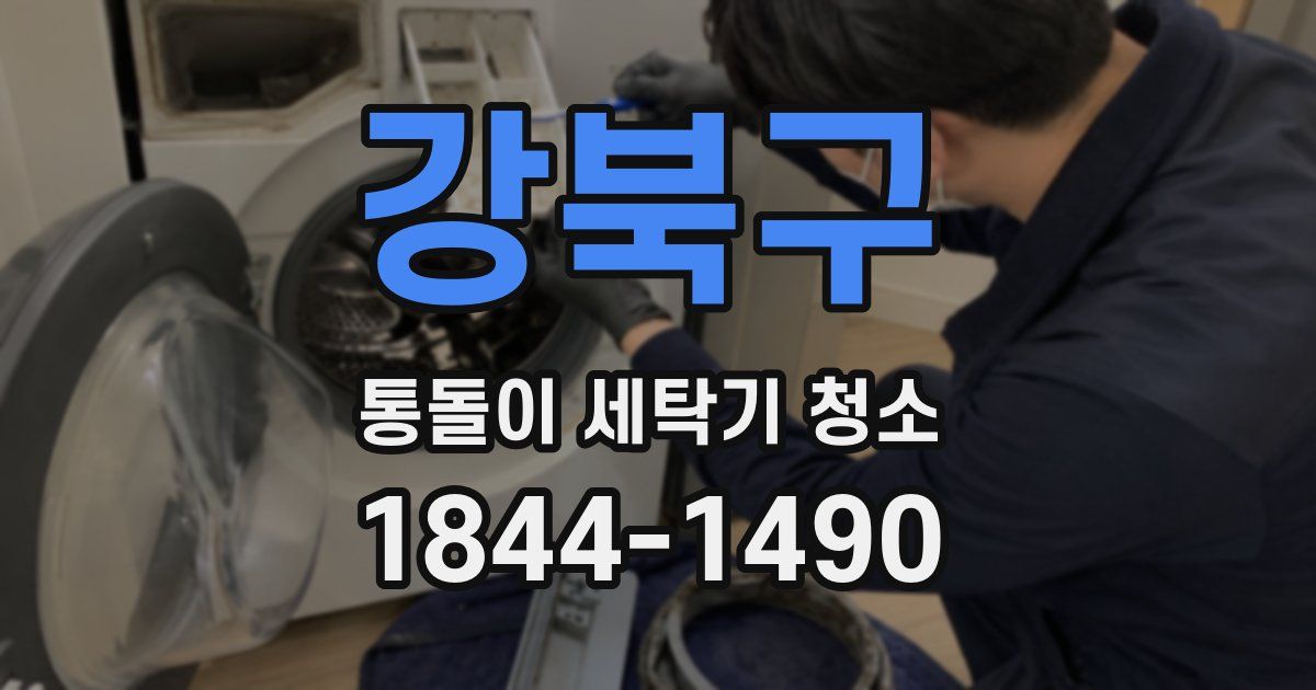 강북구 통돌이 세탁기 청소