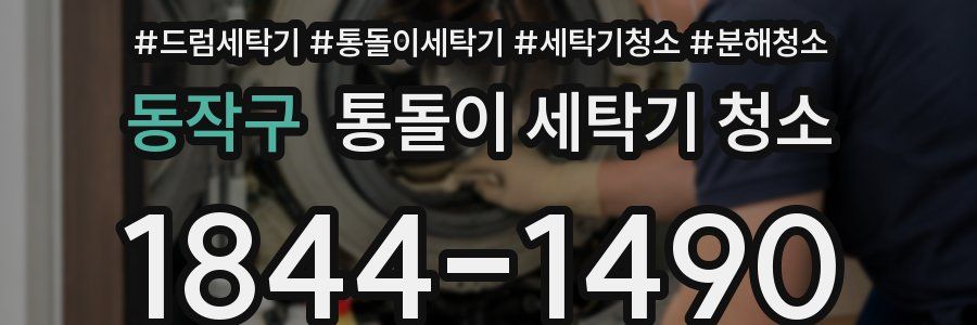 동작구 통돌이 세탁기 청소