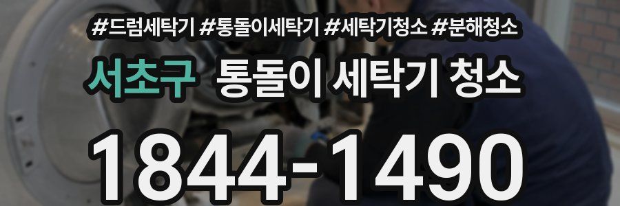 서초구 통돌이 세탁기 청소