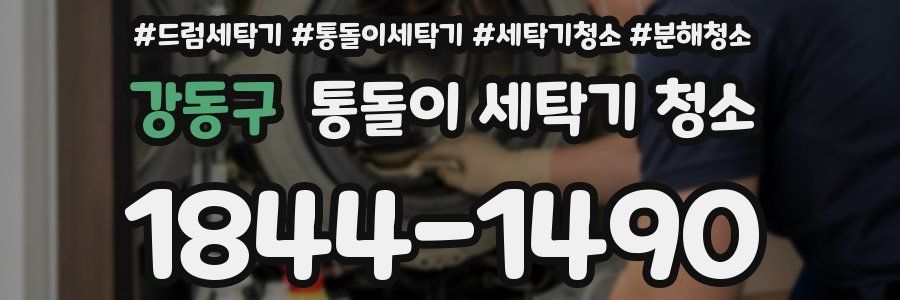 강동구 통돌이 세탁기 청소