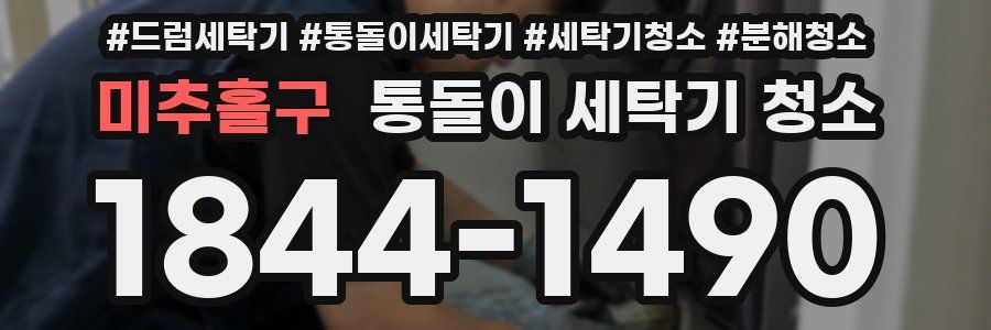 미추홀구 통돌이 세탁기 청소