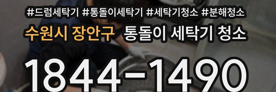 수원시 장안구 통돌이 세탁기 청소