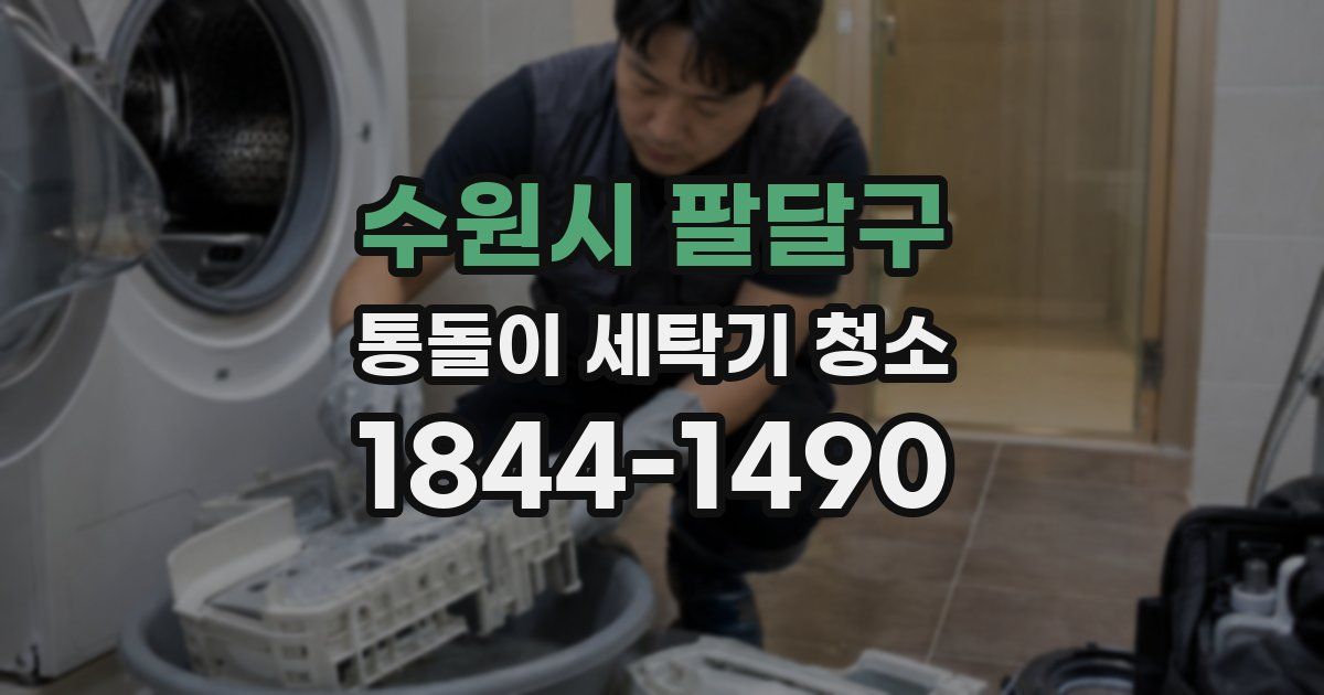 수원시 팔달구 통돌이 세탁기 청소