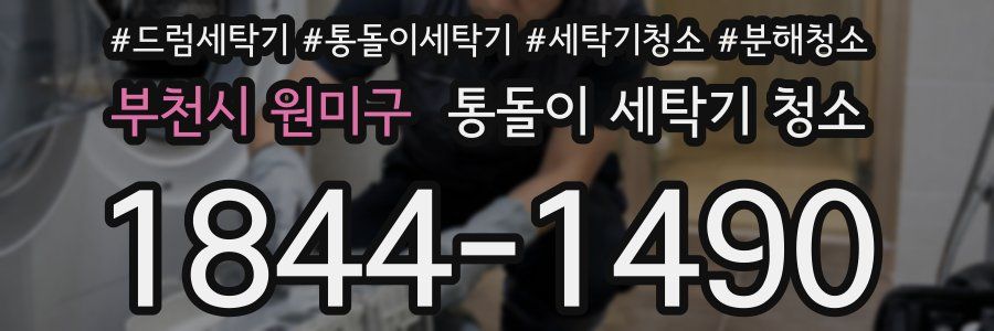 부천시 원미구 통돌이 세탁기 청소