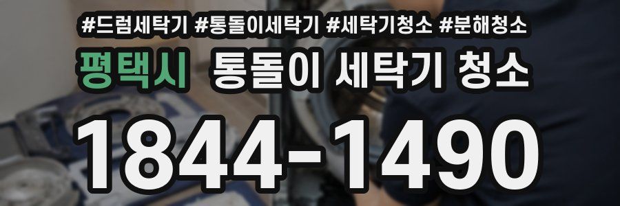 평택시 통돌이 세탁기 청소