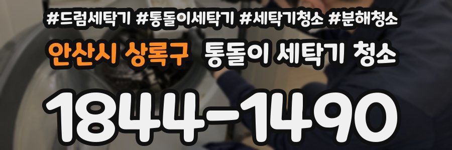 안산시 상록구 통돌이 세탁기 청소