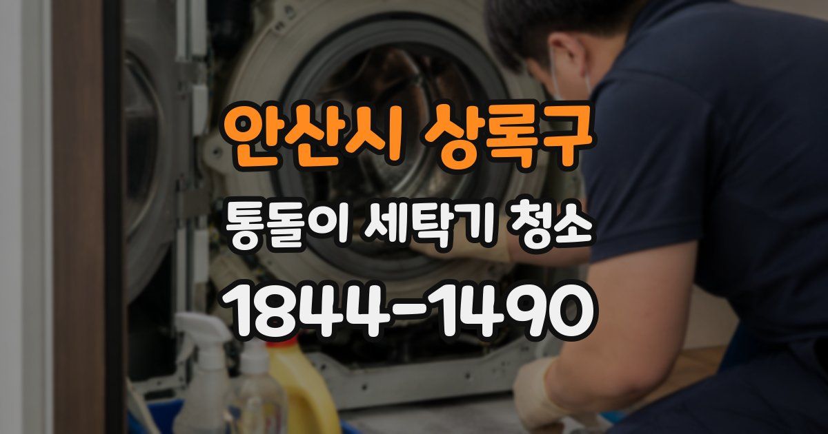 안산시 상록구 통돌이 세탁기 청소