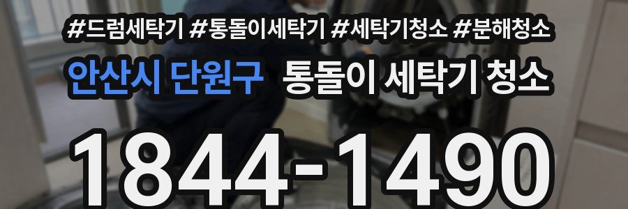 안산시 단원구 통돌이 세탁기 청소