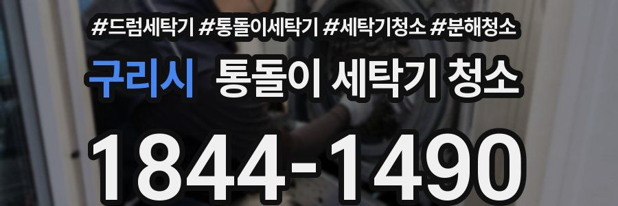 구리시 통돌이 세탁기 청소