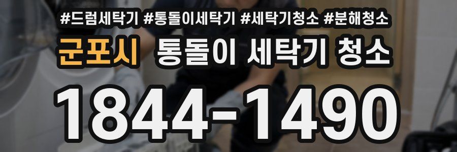 군포시 통돌이 세탁기 청소