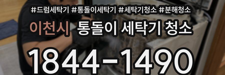 이천시 통돌이 세탁기 청소