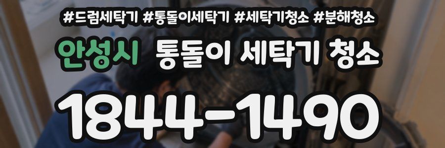 안성시 통돌이 세탁기 청소