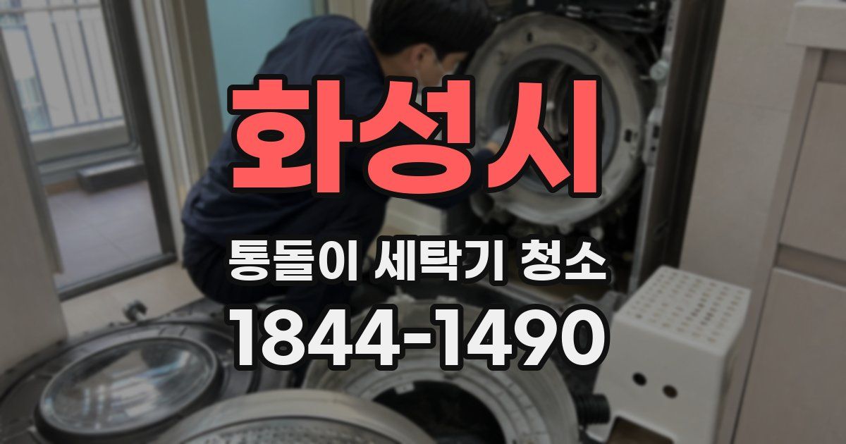 화성시 통돌이 세탁기 청소