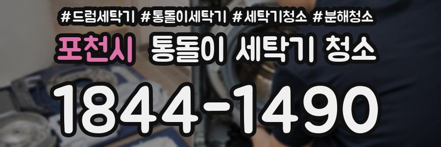 포천시 통돌이 세탁기 청소