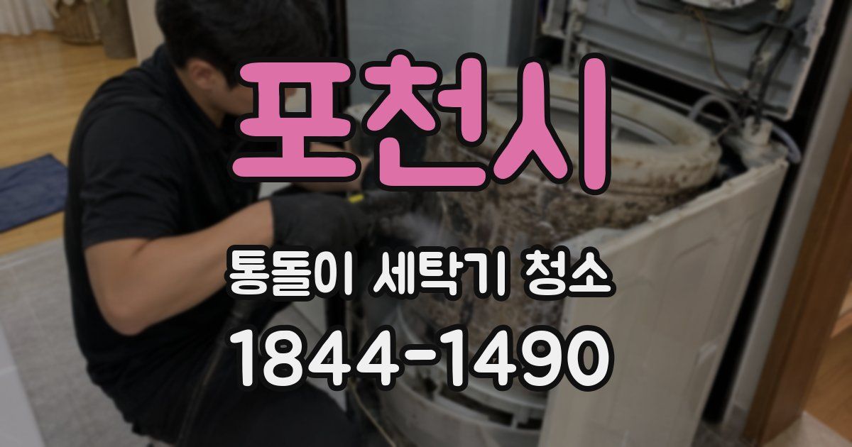 포천시 통돌이 세탁기 청소