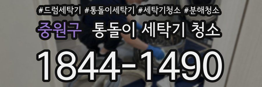 중원구 통돌이 세탁기 청소