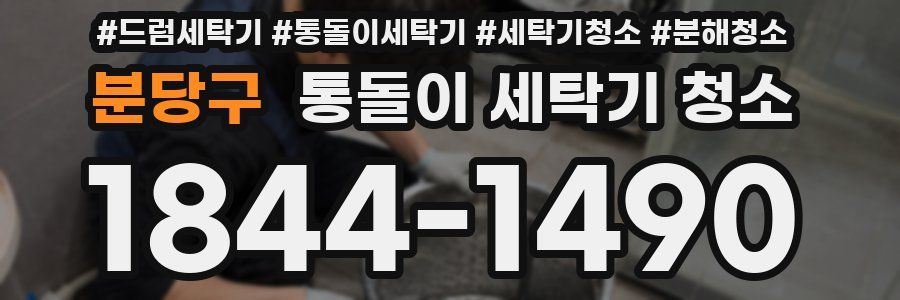 분당구 통돌이 세탁기 청소