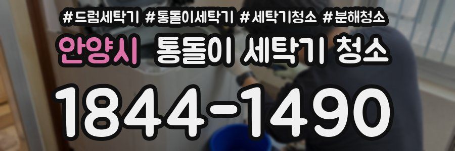안양시 통돌이 세탁기 청소