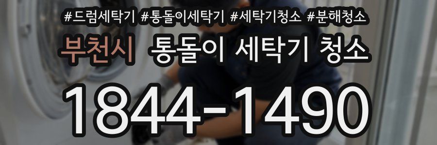 부천시 통돌이 세탁기 청소