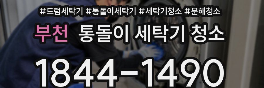 부천 통돌이 세탁기 청소