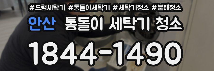 안산 통돌이 세탁기 청소