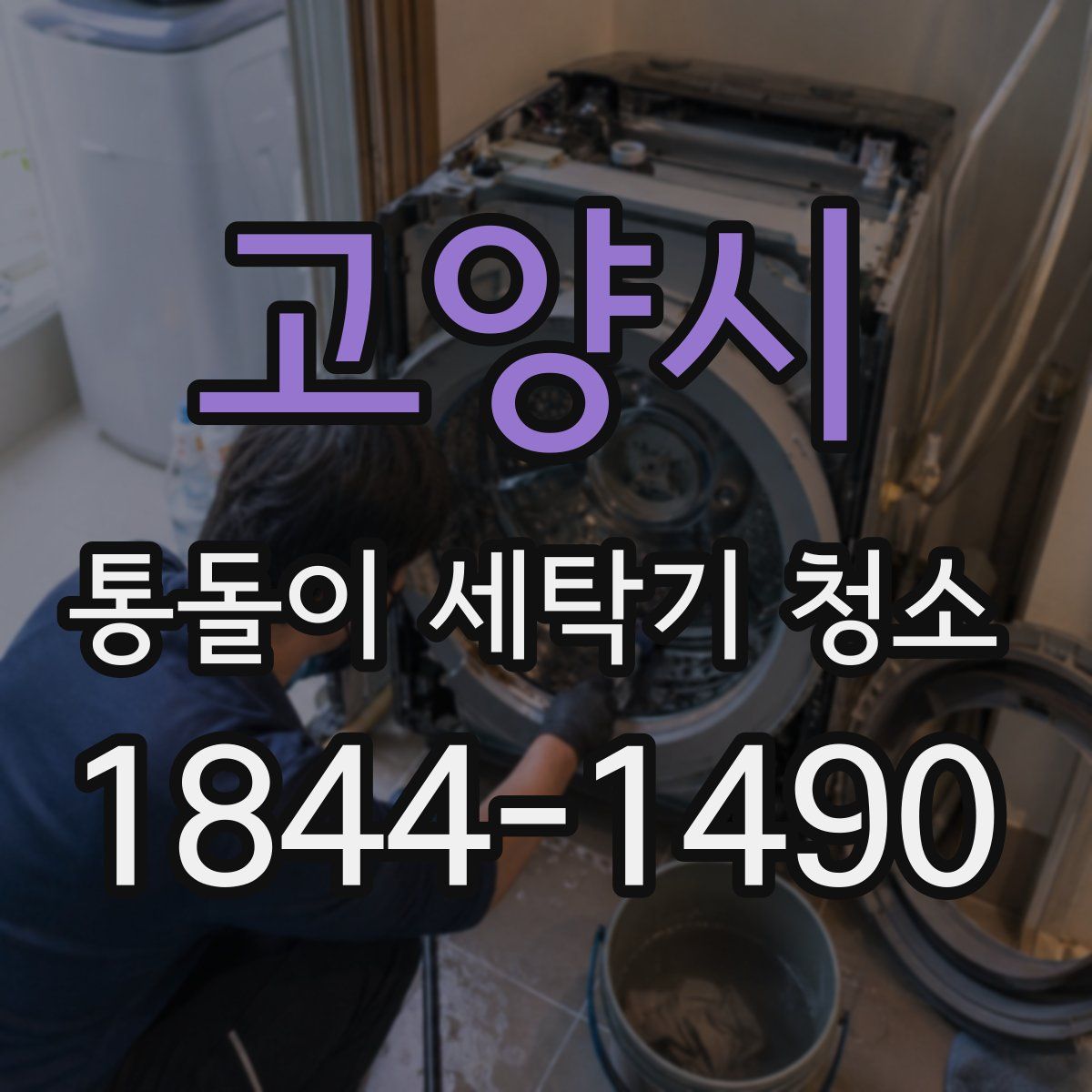 고양시 통돌이 세탁기 청소