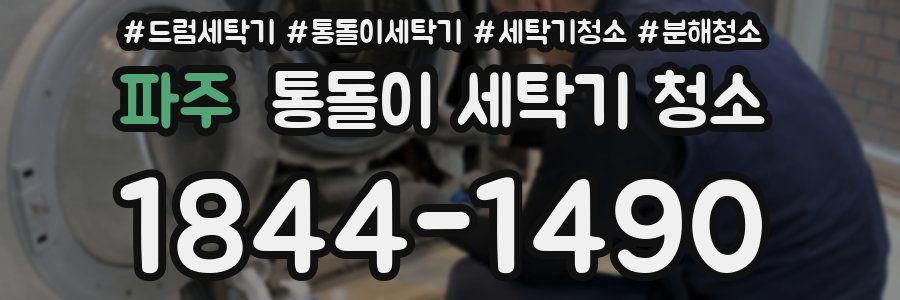 파주 통돌이 세탁기 청소