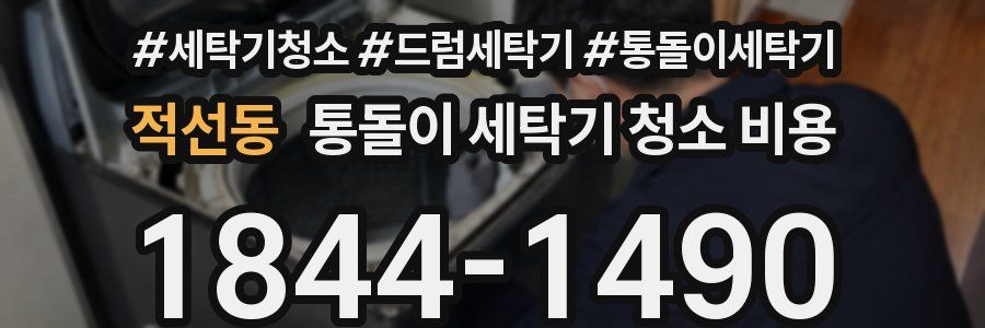 적선동 통돌이 세탁기 청소 비용