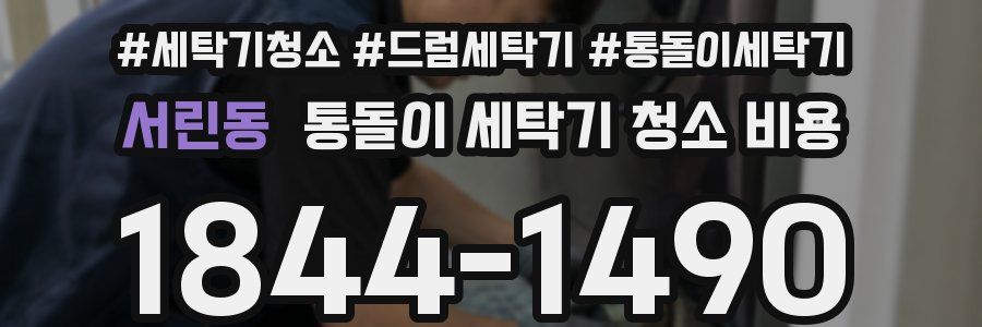서린동 통돌이 세탁기 청소 비용