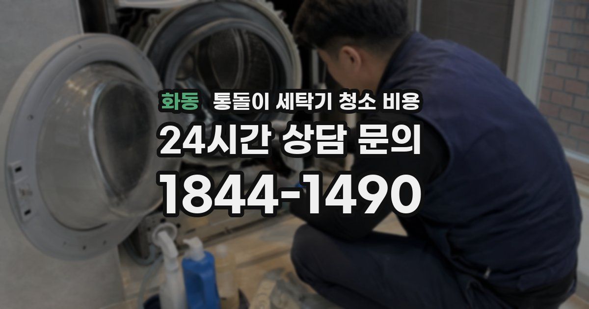 화동 통돌이 세탁기 청소 비용