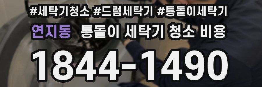 연지동 통돌이 세탁기 청소 비용
