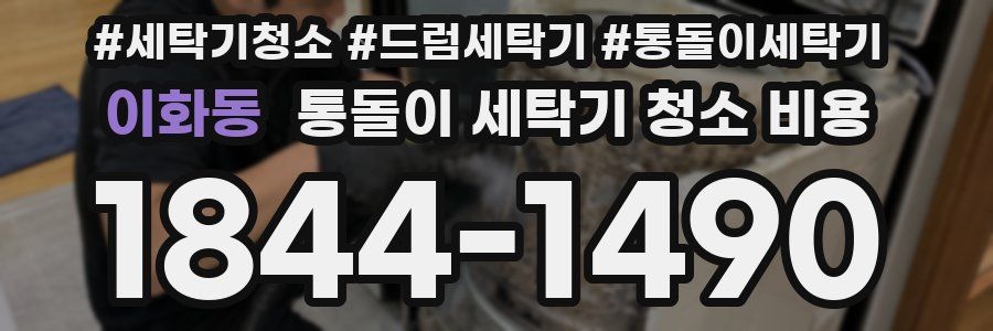 이화동 통돌이 세탁기 청소 비용