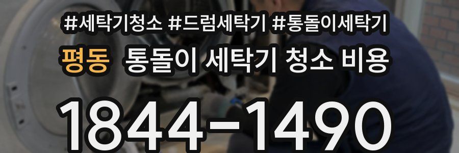 평동 통돌이 세탁기 청소 비용
