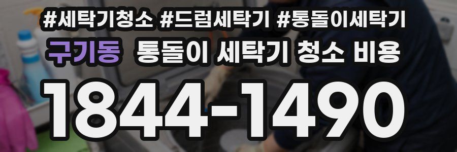 구기동 통돌이 세탁기 청소 비용