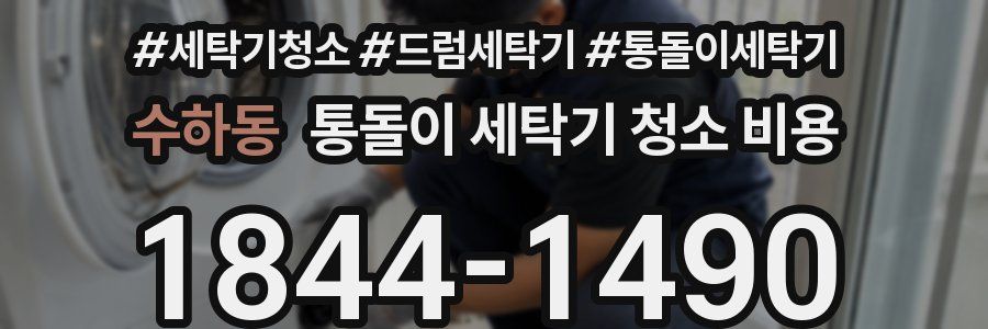 수하동 통돌이 세탁기 청소 비용