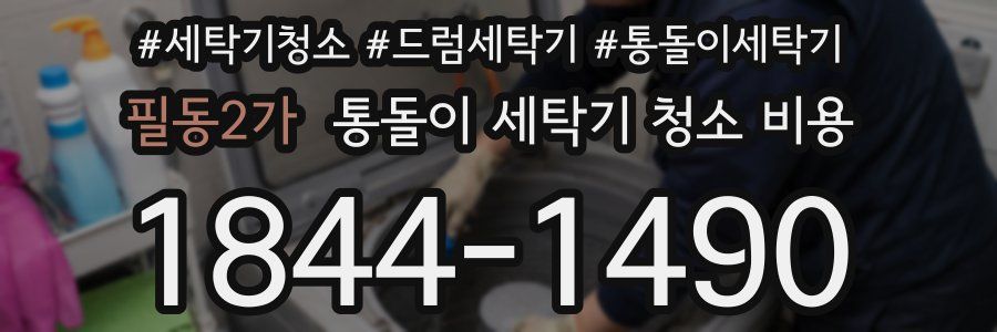 필동2가 통돌이 세탁기 청소 비용