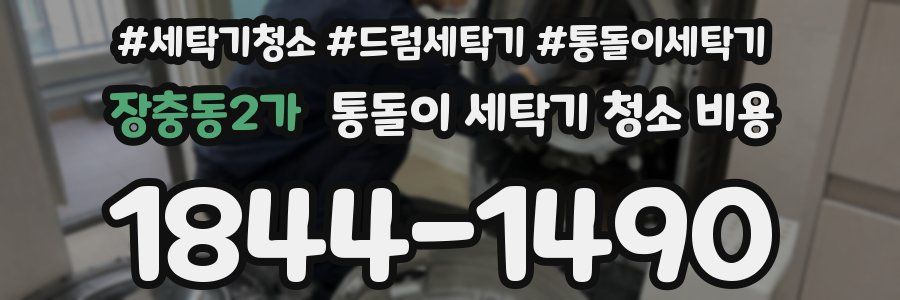 장충동2가 통돌이 세탁기 청소 비용
