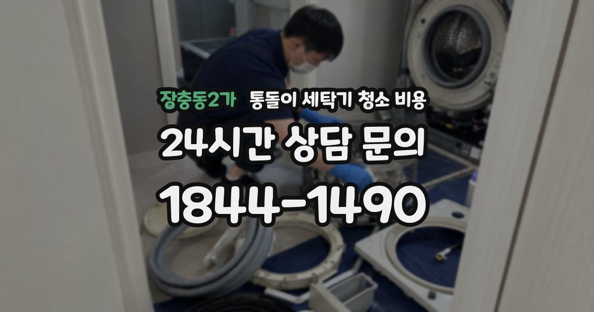 장충동2가 통돌이 세탁기 청소 비용