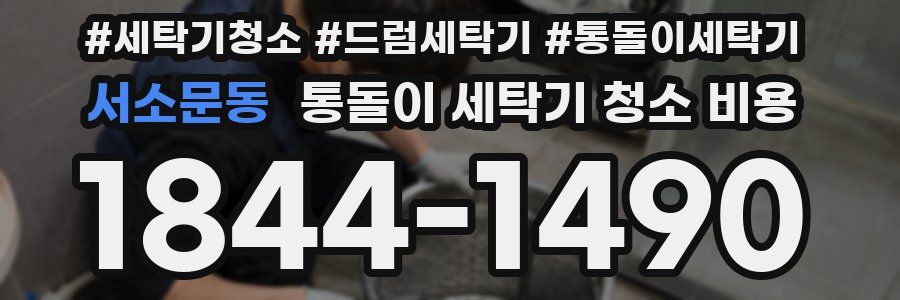 서소문동 통돌이 세탁기 청소 비용