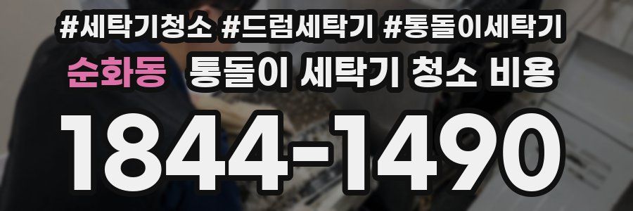 순화동 통돌이 세탁기 청소 비용