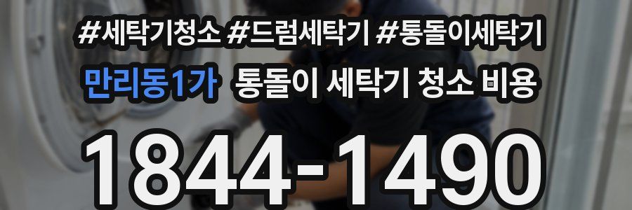 만리동1가 통돌이 세탁기 청소 비용